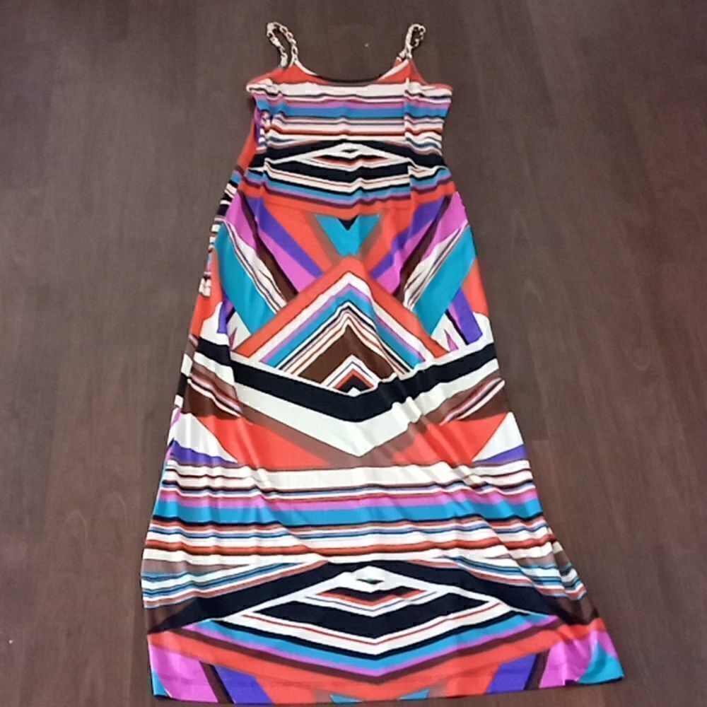 Dress barn long dress super cute